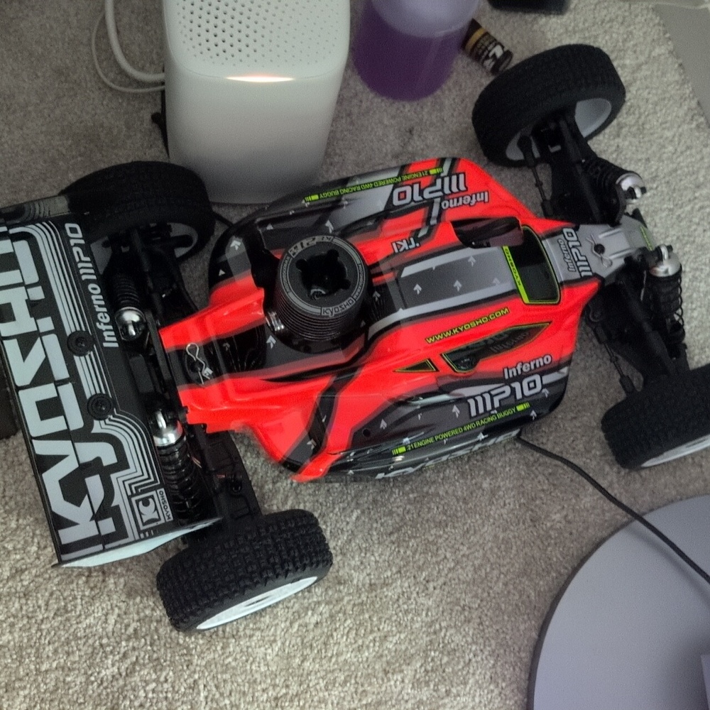 Kyosho Inferno MP10 RC Car in Red and Black
